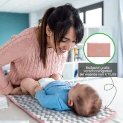 Brisby Slijtvaste Luiertas – Verzorgingstas – Met Buggymontage - Roze -Auto Zit Verkoop 1200x1200 382