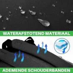 Brisby Slijtvaste Luiertas – Verzorgingstas – Met Buggymontage - Zwart -Auto Zit Verkoop 1200x1200 390