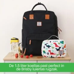 Brisby Slijtvaste Luiertas – Verzorgingstas – Met Buggymontage - Zwart -Auto Zit Verkoop 1200x1200 392