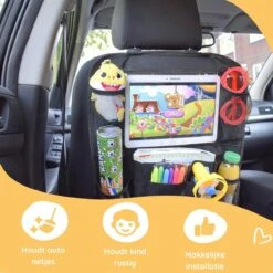 Dentools Autostoel Organizer - Ipad Houder - Opbergtas Voor In De Auto - Multifunctioneel - Kwaliteit - 1 Stuk -Auto Zit Verkoop 1200x1200 501