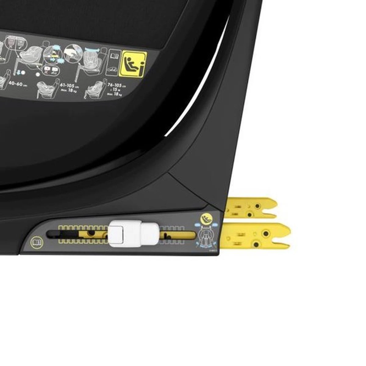 Maxi-Cosi Mica I-Size Autostoeltje - 360° Draaibaar - Authentic Black 7 Maxi-Cosi Mica I-Size Autostoeltje - 360° Draaibaar - Authentic Black - Afbeelding 5