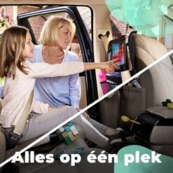 Essential Goods Autostoel Organizer - Inclusief IPadhouder - Opbergtas Auto - Multifunctioneel - Autostoelaccessoires 2 Stuks -Auto Zit Verkoop 1200x1200 559