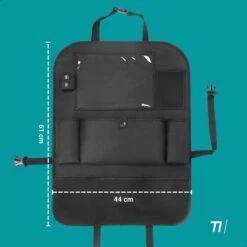 TIKKENS® Auto Organizer Met USB Oplaadpunten Stoel - Tablet Houder - Zwart - - Universeel - Autostoel Beschermer Voor Baby En Kinderen -Auto Zit Verkoop 1200x1200 568