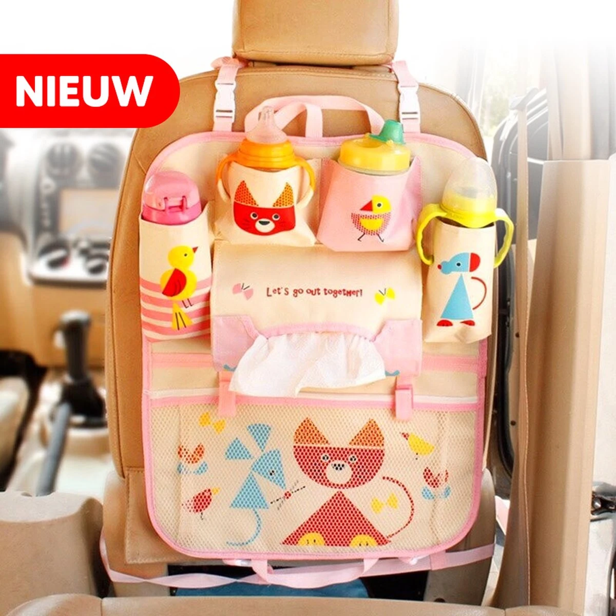 Merkloos Bablue Autostoel Organizer Voor Kinderen - Roze - Veel Verschillende Vakjes - Leuke Vormgeving - Autostoel Beschermer Voor Kinderen - Auto Organizer Kind - Reistafel Voor Kinderen - Auto Organizer Kinderen - Autostoel Tafeltje Kind 3 Merkloos Bablue Autostoel Organizer Voor Kinderen - Roze - Veel Verschillende Vakjes - Leuke Vormgeving - Autostoel Beschermer Voor Kinderen - Auto Organizer Kind - Reistafel Voor Kinderen - Auto Organizer Kinderen - Autostoel Tafeltje Kind
