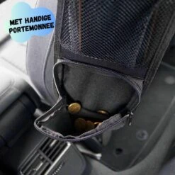 Reismonkey Auto Organizer – Auto Accessories – Voor Telefoon - Autostoel Organizer – Zwart – Auto Portemonnee -Auto Zit Verkoop 1200x1200 605