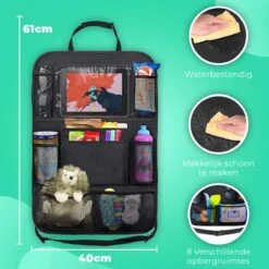 Essential Goods Autostoel Organizer - Incl. IPadhouder - Opbergtas Auto - Car Organizer - 1 Stuk -Auto Zit Verkoop 1200x1200 612