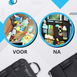 Merkloos Luxe En Stevige Autostoel Organizer Met Tablethouder – Auto Organizer – Auto/Accessoires/Bescherming – 45*65cm – Zwart - 1 Stuk -Auto Zit Verkoop 1200x1200 622