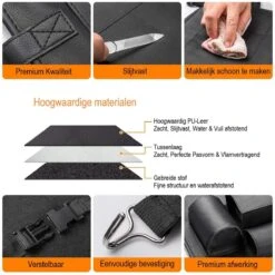 Luxe Auto Organizer Met Tablet Houder Autostoel Organiser Ipadhouder Voor Kinderen – Zwart -Auto Zit Verkoop 1200x1200 637