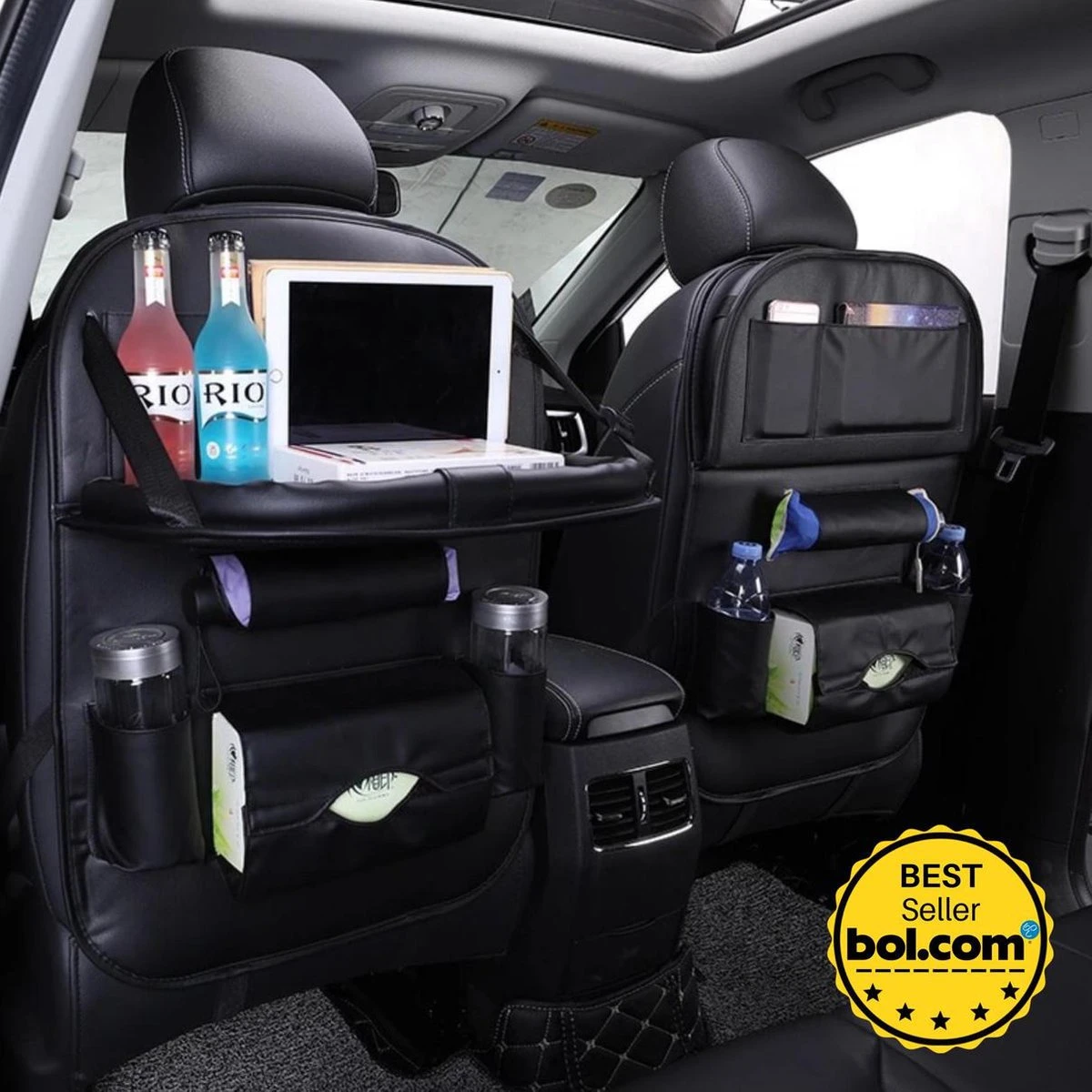 Merkloos PREMIUM Autostoel Organizer - Carseat Organiser - Auto Stoel Organizer - Tablet Houder - Auto Tafeltje - Auto Organizer - Beker Houder - Paraplu Houder - Tissue Doos Houder 17 Merkloos PREMIUM Autostoel Organizer - Carseat Organiser - Auto Stoel Organizer - Tablet Houder - Auto Tafeltje - Auto Organizer - Beker Houder - Paraplu Houder - Tissue Doos Houder - Afbeelding 15