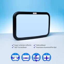 Autospiegel Baby Met Autosticker - Baby Spiegel Auto - Achteruitkijkspiegel - Baby Autospiegel - Verstelbaar 10 Autospiegel Baby Met Autosticker - Baby Spiegel Auto - Achteruitkijkspiegel - Baby Autospiegel - Verstelbaar -Auto Zit Verkoop 1200x1200 709