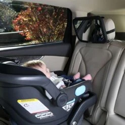 Merkloos Achterbank Spiegel Voor Baby & Kind - Auto Accessoires - Shatterproof - Zwarte A3 Verstelbare Monitor -Auto Zit Verkoop 1200x1200 715