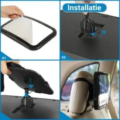 Verstelbare Baby Achteruitkijk Autospiegel - Auto Veiligheidsspiegel Baby - Achterbank Spiegel Baby - AutoSpiegel Baby - Babyspiegel Auto - Kinder Autospiegel - Zwart 16 Verstelbare Baby Achteruitkijk Autospiegel - Auto Veiligheidsspiegel Baby - Achterbank Spiegel Baby - AutoSpiegel Baby - Babyspiegel Auto - Kinder Autospiegel - Zwart -Auto Zit Verkoop 1200x1200 732