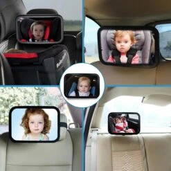 Verstelbare Baby Achteruitkijk Autospiegel - Auto Veiligheidsspiegel Baby - Achterbank Spiegel Baby - AutoSpiegel Baby - Babyspiegel Auto - Kinder Autospiegel - Zwart 17 Verstelbare Baby Achteruitkijk Autospiegel - Auto Veiligheidsspiegel Baby - Achterbank Spiegel Baby - AutoSpiegel Baby - Babyspiegel Auto - Kinder Autospiegel - Zwart -Auto Zit Verkoop 1200x1200 733