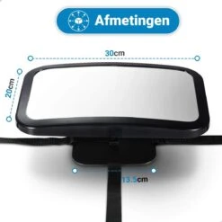 Verstelbare Baby Achteruitkijk Autospiegel - Auto Veiligheidsspiegel Baby - Achterbank Spiegel Baby - AutoSpiegel Baby - Babyspiegel Auto - Kinder Autospiegel - Zwart 18 Verstelbare Baby Achteruitkijk Autospiegel - Auto Veiligheidsspiegel Baby - Achterbank Spiegel Baby - AutoSpiegel Baby - Babyspiegel Auto - Kinder Autospiegel - Zwart -Auto Zit Verkoop 1200x1200 734