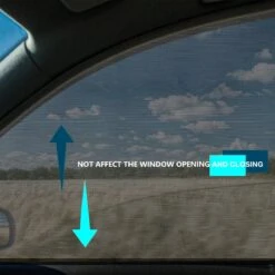 CUBEXCOM® Auto Zonnescherm, Autoraamschaduwen Voor Baby, Kinderen, Volwassenen En Huisdieren, 2 STUKS, Autoruit Zonwering, Universele Zonnescherm Zonnewering, Auto Klamboe Gordijn, UV Zonbescherming Protectie, Anti-Verblinding -Auto Zit Verkoop 1200x1200 761