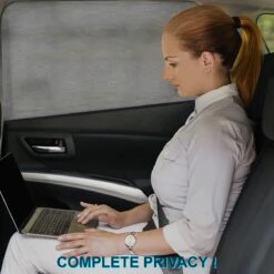 CUBEXCOM® Auto Zonnescherm, Autoraamschaduwen Voor Baby, Kinderen, Volwassenen En Huisdieren, 2 STUKS, Autoruit Zonwering, Universele Zonnescherm Zonnewering, Auto Klamboe Gordijn, UV Zonbescherming Protectie, Anti-Verblinding -Auto Zit Verkoop 1200x1200 763