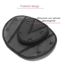 Auto Gordel Beschermer - Gordelhoes - Kind Nek Bescherming - 2 Stuks - Zwart -Auto Zit Verkoop 1200x1200 904