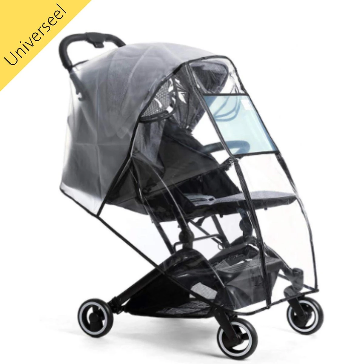 Regenhoes Kinderwagen - Regenhoes Buggy - Wandelwagen - Regenscherm - Universeel - Hoogwaardige Kwaliteit 3 Regenhoes Kinderwagen - Regenhoes Buggy - Wandelwagen - Regenscherm - Universeel - Hoogwaardige Kwaliteit