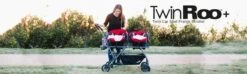 Joovy Twin Roo Kinderwagen + Maxi Cosi Adapter -Auto Zit Verkoop 1200x359