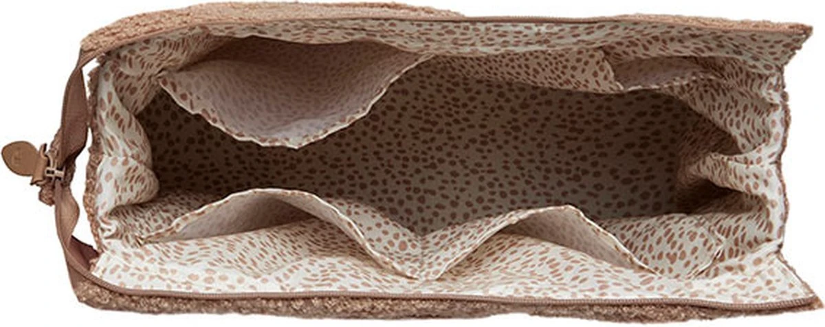 Jollein Luiertas Shopper 34x43cm Boucle - Biscuit 11 Jollein Luiertas Shopper 34x43cm Boucle - Biscuit - Afbeelding 9