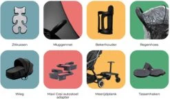 Hamilton By Yoop Inlegkussen Voor Buggy Grijs - Ademend Zitkussen Wandelwagen - Inlegmat Tegen Zweten En Beschermd Tegen Vlekken - Wasbaar Inzetstuk Kinderwagen -Auto Zit Verkoop 1200x705