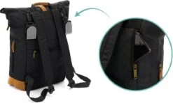 Fillikid Luiertas Rugzak - Met Verschoonmatje - Multifunctioneel - Zwart -Auto Zit Verkoop 1200x717