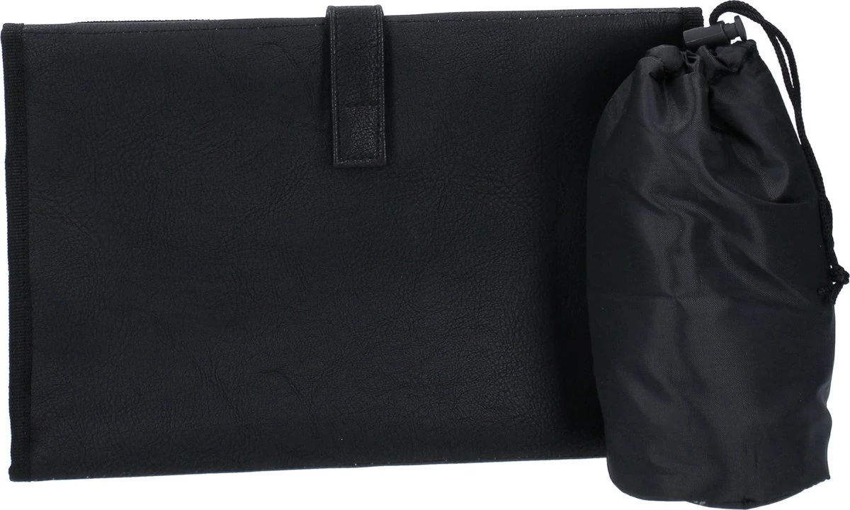 Kidzroom Popular Luiertas Rugzak - Zwart - Verschoonmatje - Flessenhouder 17 Kidzroom Popular Luiertas Rugzak - Zwart - Verschoonmatje - Flessenhouder - Afbeelding 15