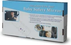 Merkloos Achterbank Spiegel Voor Baby & Kind - Auto Accessoires - Shatterproof - Zwarte A3 Verstelbare Monitor -Auto Zit Verkoop 1200x766 1