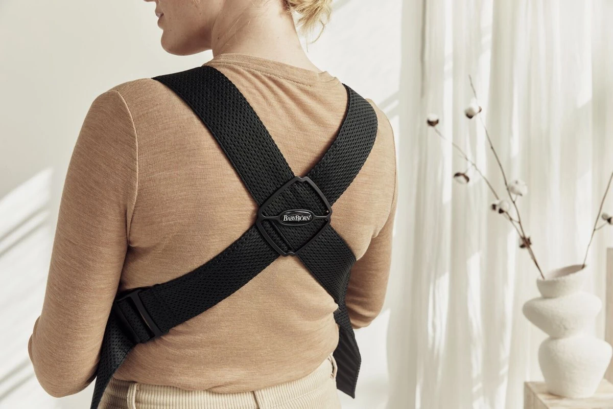 BabyBjörn Draagzak Mini - 3D Mesh - Zwart 5 BabyBjörn Draagzak Mini - 3D Mesh - Zwart - Afbeelding 3