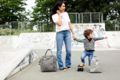 Little Company Riga Knit Luiertas - Grijs -Auto Zit Verkoop 1200x800 66