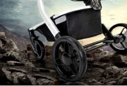 Merkloos BrightWise Luxe Kinderwagen 3 In 1 Voldoet Aan Alle Europese Veiligheidscertificaten - Wandelwagen - Kinderwagen 3-in-1 Incl Autostoel - Kinderwagen Maxi Cosi – Buggy 3 In 1 - Newborn - Leer - Grijs -Auto Zit Verkoop 1200x817