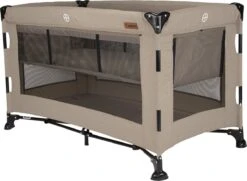 Reisbed Novi Baby® Nora Luxe Sand/Black -Auto Zit Verkoop 1200x879 4