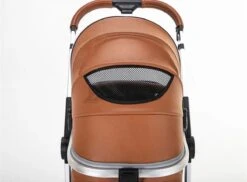 Merkloos BrightWise Luxe Kinderwagen 3 In 1 Voldoet Aan Alle Europese Veiligheidscertificaten - Wandelwagen - Kinderwagen 3-in-1 Incl Autostoel - Kinderwagen Maxi Cosi – Buggy 3 In 1 - Newborn - Leer - Grijs -Auto Zit Verkoop 1200x886 2