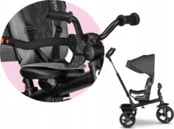 Merkloos Kinderwagen - 3 In 1 Kinderwagen - Duwfiets - Driewieler - Tot 25 Kg - Tot 36+ Maanden - Met Duwstang - Kinder Wagen - Kinder Driewieler - Buggy - Duwfiets -Auto Zit Verkoop 1200x891 1