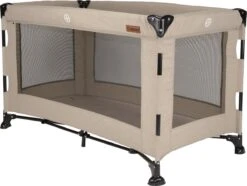 Reisbed Novi Baby® Nora Luxe Sand/Black -Auto Zit Verkoop 1200x906 3