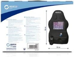 Sparco Autostoel Organizer Met Tablet Vak Of TV Scherm - Zwart -Auto Zit Verkoop 1200x939 2