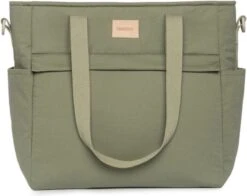 Nobodinoz Baby On The Go Luiertas Olive Green -Auto Zit Verkoop 1200x950 1