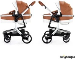 Merkloos BrightWise® Luxe Kinderwagen 3 In 1 Voldoet Aan Alle Europese Veiligheidscertificaten - Wandelwagen - Kinderwagen 3-in-1 Incl Autostoel - Kinderwagen Maxi Cosi – Buggy 3 In 1 - Newborn - Leer - Bruin 29 Merkloos BrightWise® Luxe Kinderwagen 3 In 1 Voldoet Aan Alle Europese Veiligheidscertificaten - Wandelwagen - Kinderwagen 3-in-1 Incl Autostoel - Kinderwagen Maxi Cosi – Buggy 3 In 1 - Newborn - Leer - Bruin -Auto Zit Verkoop 1200x955 2