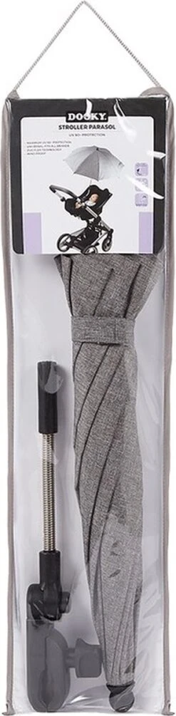 Dooky Parasol Kinderwagen Grijs Gemêleerd -Auto Zit Verkoop 295x1200