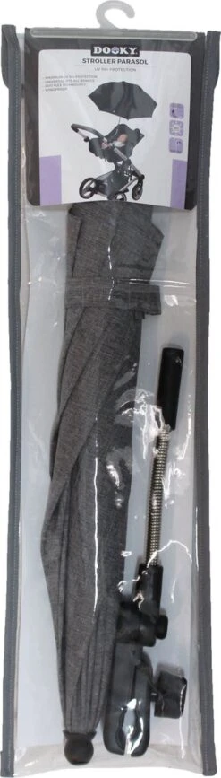 Dooky Parasol Kinderwagen Grijs Gemêleerd -Auto Zit Verkoop 342x1200