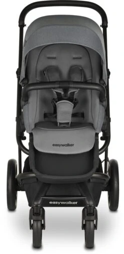 Easywalker Harvey 3 / Harvey³ Voordeelset Bestaande Uit Kinderwagen, Reiswieg, Voetenzak, Regenhoes Voor Zitting En Reiswieg, Hoes Voor De Reiswiegmatras - Kleur Fossil Grey -Auto Zit Verkoop 586x1200