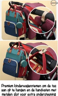 Luiertas - Rugzak - Baby - Kind - Mama - Papa - Slapen - Blauw - Relaxen -Auto Zit Verkoop 730x1200 1