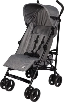 Ding GoGo Buggy - Grijs - Multi Standen Buggy - Incl. Boodschappenmandje En Zonnekap -Auto Zit Verkoop 753x1200 1