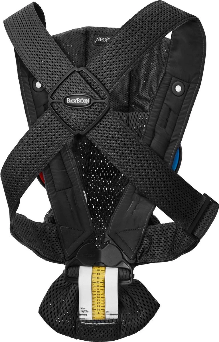 BabyBjörn Draagzak Mini - 3D Mesh - Zwart 10 BabyBjörn Draagzak Mini - 3D Mesh - Zwart - Afbeelding 8