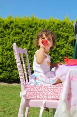 Stoelverhoger Babyjem Booster EasyClean Square Pink -Auto Zit Verkoop 790x1200