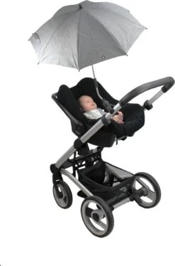 Dooky Parasol Kinderwagen Grijs Gemêleerd -Auto Zit Verkoop 793x1200 4