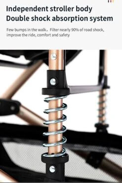 Luxe Kinderwagen 3 In 1 - Wandelwagen - Kinderwagen 3-in-1 Incl Autostoel - Kinderwagen Maxi Cosi – Buggy 3 In 1 - Newborn - Grijs -Auto Zit Verkoop 801x1200 14