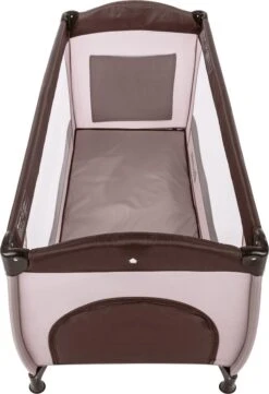 TecTake - Kinder Reisbed Babybed - Beige / Bruin - 402417 - 126x65x80 Cm Met Draagtas -Auto Zit Verkoop 820x1200 3