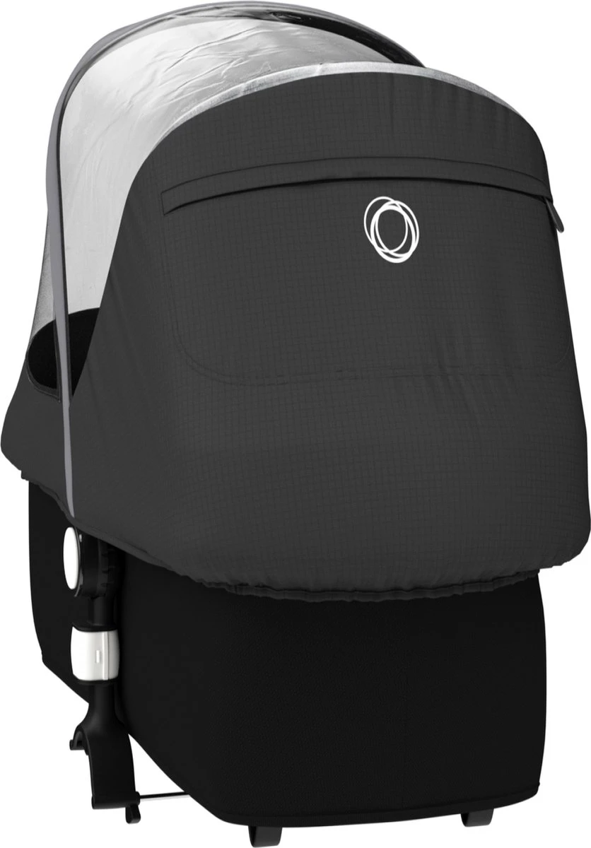 Bugaboo Fox/Cameleon High Performance Regenscherm - ZWART 9 Bugaboo Fox/Cameleon High Performance Regenscherm - ZWART - Afbeelding 7