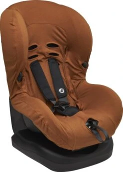 Meyco Autostoelhoes Basic Jersey - Camel - Groep 1